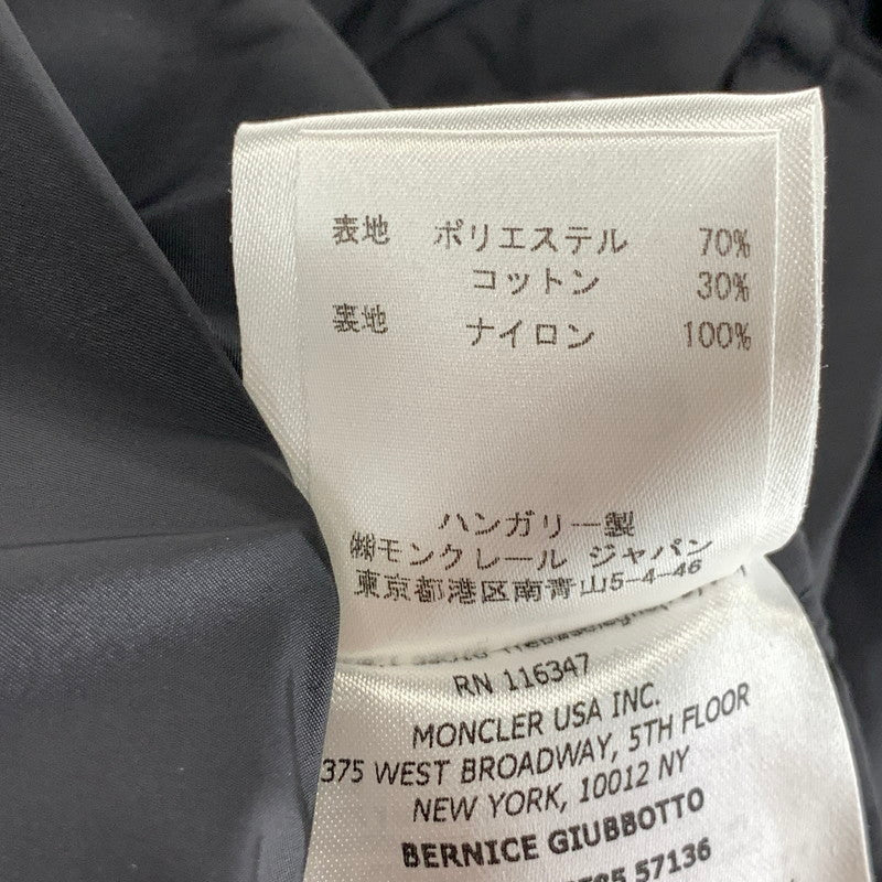 【中古品】【レディース】 MONCLER モンクレール ジャケット アウター 古着 169-261017-gm-19-fuzh サイズ：00 カラー：ネイビー 万代Net店