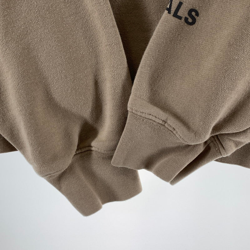 【中古品】【メンズ】 ESSENTIALS PARKA エッセンシャルズ パーカー フーディー 古着 142-261018-gm-20-fuzh サイズ：S カラー：ベージュ 万代Net店