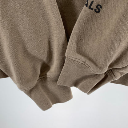 【中古品】【メンズ】 ESSENTIALS PARKA エッセンシャルズ パーカー フーディー 古着 142-261018-gm-20-fuzh サイズ：S カラー：ベージュ 万代Net店
