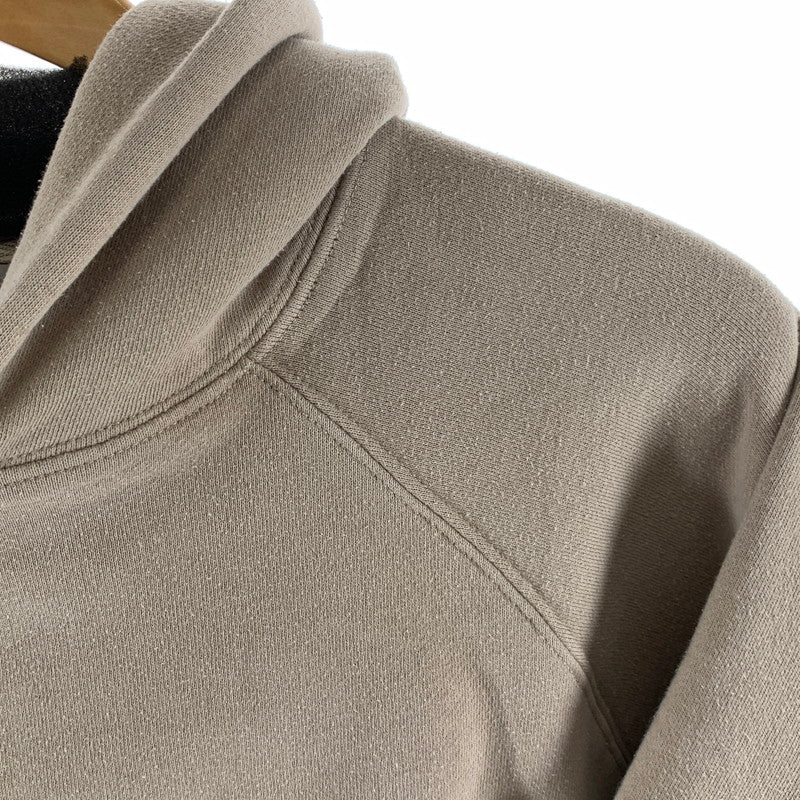 【中古品】【メンズ】 ESSENTIALS PARKA エッセンシャルズ パーカー フーディー 古着 142-261018-gm-20-fuzh サイズ：S カラー：ベージュ 万代Net店