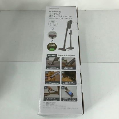 【未使用品】 未使用 紙パック式 コードレス スティック クリーナー 掃除機 家庭用 MA301SK 100-261017-mh-21-fuz 万代Net店