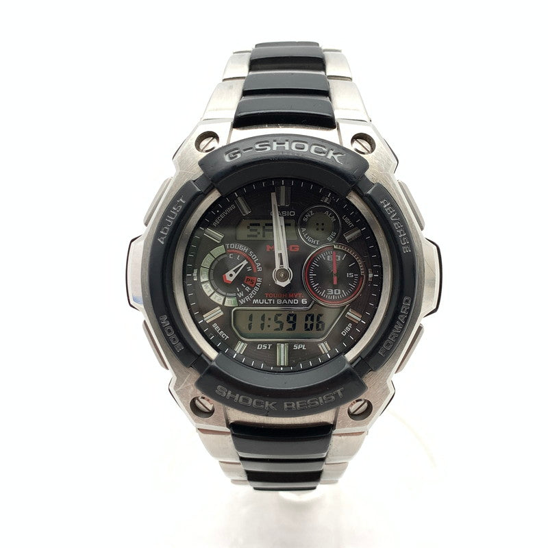 【中古品】【メンズ】 G-SHOCK ジーショック MTG-1500-1AJF クォーツ腕時計 196-261017-gm-34-fuzh カラー：シルバー 万代Net店