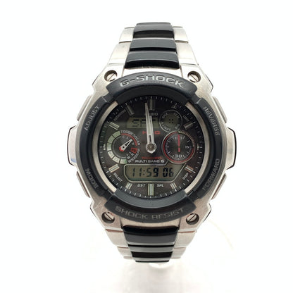【中古品】【メンズ】 G-SHOCK ジーショック MTG-1500-1AJF クォーツ腕時計 196-261017-gm-34-fuzh カラー：シルバー 万代Net店