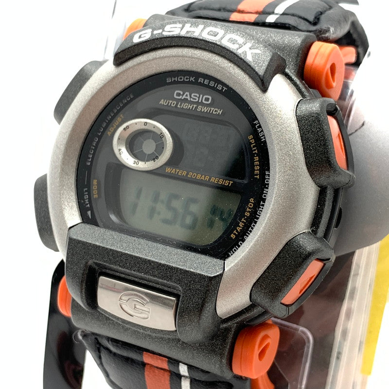 【中古品】【メンズ】 G-SHOCK ジーショック DW-003 腕時計 196-261017-gm-33-fuzh カラー：ブラック オレンジ 万代Net店