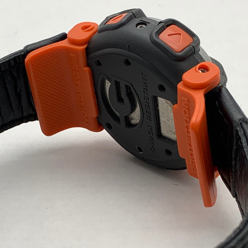 【中古品】【メンズ】 G-SHOCK ジーショック DW-003 腕時計 196-261017-gm-33-fuzh カラー：ブラック オレンジ 万代Net店