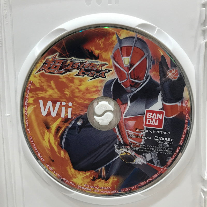 【中古美品】 Nintendo Wii 仮面ライダー 超クライマックスヒーローズ [CERO区分_A / 全年齢対象商品] 028-261017-mh-11-fuzh 万代Net店