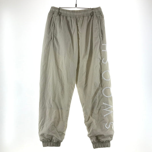 【中古品】【メンズ】 NIKE ナイキ DJ0479-072 SWOOSH NYLON JOGGER PANTS ウーブン ナイロン ジョガー パンツ ボトムス 古着 159-261021-mh-05-fuzh サイズ：L カラー：アイボリー 万代Net店