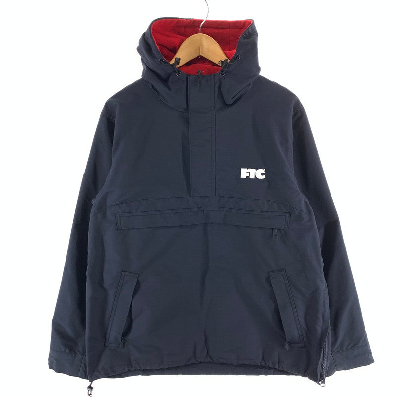 【中古品】【メンズ】 FTC エフティーシー FTC019AWJ04 HOODED PULLOVER JACKET プルオーバージャケット ブルゾン 142-261018-gm-39-fuzh サイズ：M カラー：ネイビー 万代Net店