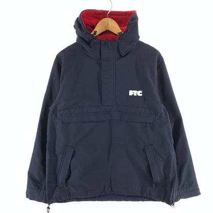 【中古品】【メンズ】 FTC エフティーシー FTC019AWJ04 HOODED PULLOVER JACKET プルオーバージャケット ブルゾン 142-261018-gm-39-fuzh サイズ：M カラー：ネイビー 万代Net店