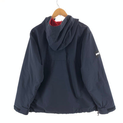 【中古品】【メンズ】 FTC エフティーシー FTC019AWJ04 HOODED PULLOVER JACKET プルオーバージャケット ブルゾン 142-261018-gm-39-fuzh サイズ：M カラー：ネイビー 万代Net店