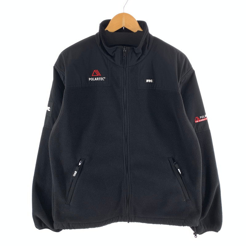 【中古品】【メンズ】 FTC エフティーシー FTC024AWJ10 POLARTEC FLEECE JACKET フリースジャケット アウター ブルゾン 142-261018-gm-40-fuzh サイズ：M カラー：ブラック 万代Net店