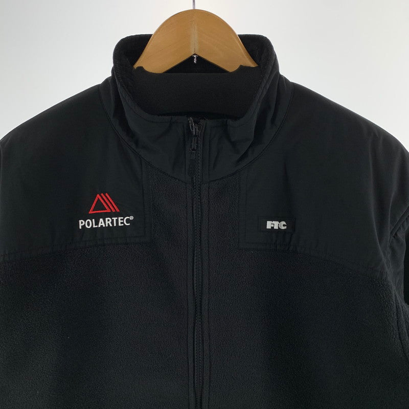 【中古品】【メンズ】 FTC エフティーシー FTC024AWJ10 POLARTEC FLEECE JACKET フリースジャケット アウター ブルゾン 142-261018-gm-40-fuzh サイズ：M カラー：ブラック 万代Net店