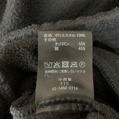 【中古品】【メンズ】 FTC エフティーシー FTC025AWB08 POLARTEC FLEECE PANT フリースパンツ ボトムス 古着 153-261018-gm-53-fuzh サイズ：M カラー：ブラック 万代Net店