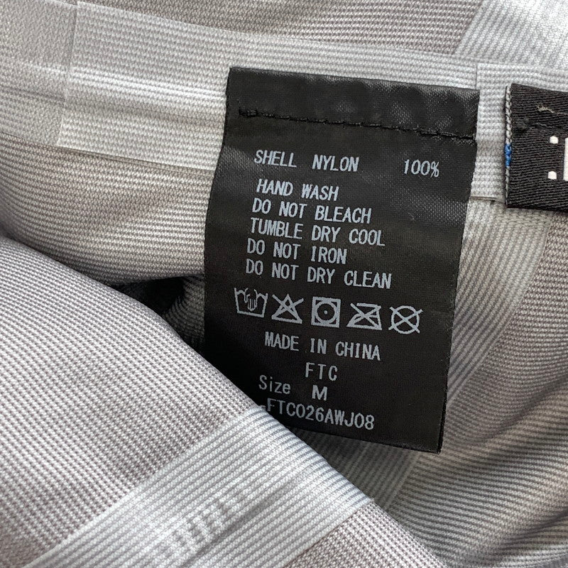【中古美品】【メンズ】 FTC エフティーシー FTC026AWJ08 PERTEX 3L SHELL JACKET シェルジャケット ナイロンジャケット ブルゾン 142-261018-gm-41-fuzh サイズ：M カラー：ブラック 万代Net店