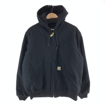 【中古品】【メンズ】 CARHARTT カーハート OJO140-M LOOSE FIT DUCK INSULATED FLANNEL LINED ACTIVE JACKET ダック アクティブジャケット ブルゾン 145-261018-gm-38-fuzh サイズ：M カラー：ブラック 万代Net店
