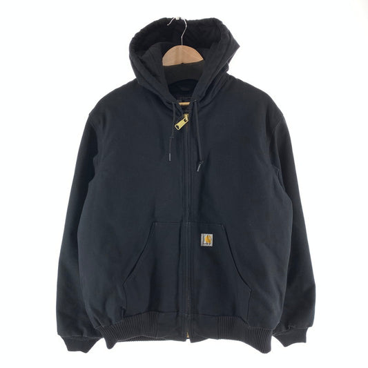 【中古品】【メンズ】 CARHARTT カーハート OJO140-M LOOSE FIT DUCK INSULATED FLANNEL LINED ACTIVE JACKET ダック アクティブジャケット ブルゾン 145-261018-gm-38-fuzh サイズ：M カラー：ブラック 万代Net店