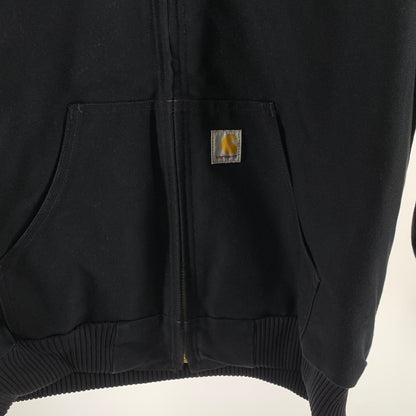 【中古品】【メンズ】 CARHARTT カーハート OJO140-M LOOSE FIT DUCK INSULATED FLANNEL LINED ACTIVE JACKET ダック アクティブジャケット ブルゾン 145-261018-gm-38-fuzh サイズ：M カラー：ブラック 万代Net店