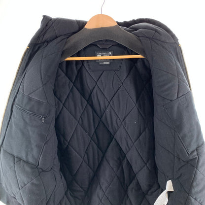 【中古品】【メンズ】 CARHARTT カーハート OJO140-M LOOSE FIT DUCK INSULATED FLANNEL LINED ACTIVE JACKET ダック アクティブジャケット ブルゾン 145-261018-gm-38-fuzh サイズ：M カラー：ブラック 万代Net店