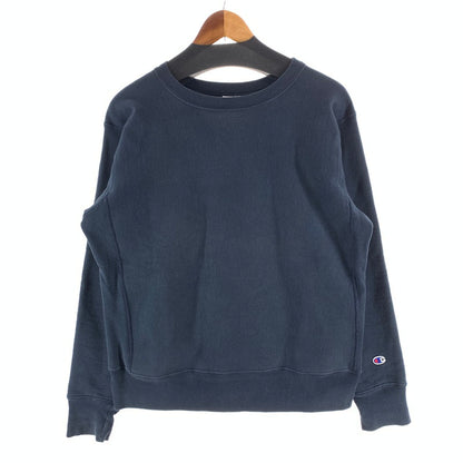 【中古品】【メンズ】 CHAMPION チャンピオン REVERSE WEAVE WARMUP リバースウィーブ スウェット 赤タグ復刻 裏起毛 145-261018-gm-44-fuzh サイズ：XL カラー：ネイビー 万代Net店