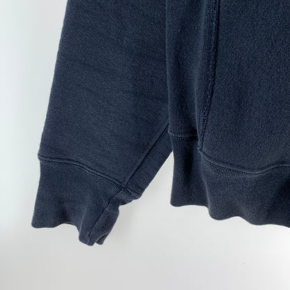 【中古品】【メンズ】 CHAMPION チャンピオン REVERSE WEAVE WARMUP リバースウィーブ スウェット 赤タグ復刻 裏起毛 145-261018-gm-44-fuzh サイズ：XL カラー：ネイビー 万代Net店