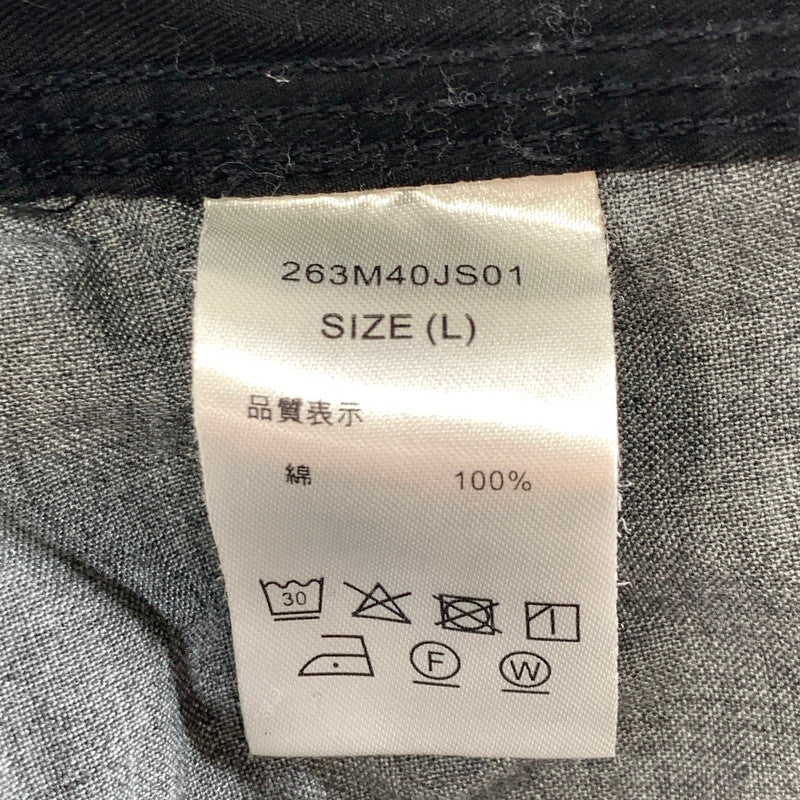 【中古品】【メンズ】 DICKIES ディッキーズ 263M40JS01 JOURNAL STANDARD 別注 ペインターパンツ ボトムス 古着 151-261018-gm-50-fuzh サイズ：L カラー：ブラック 万代Net店