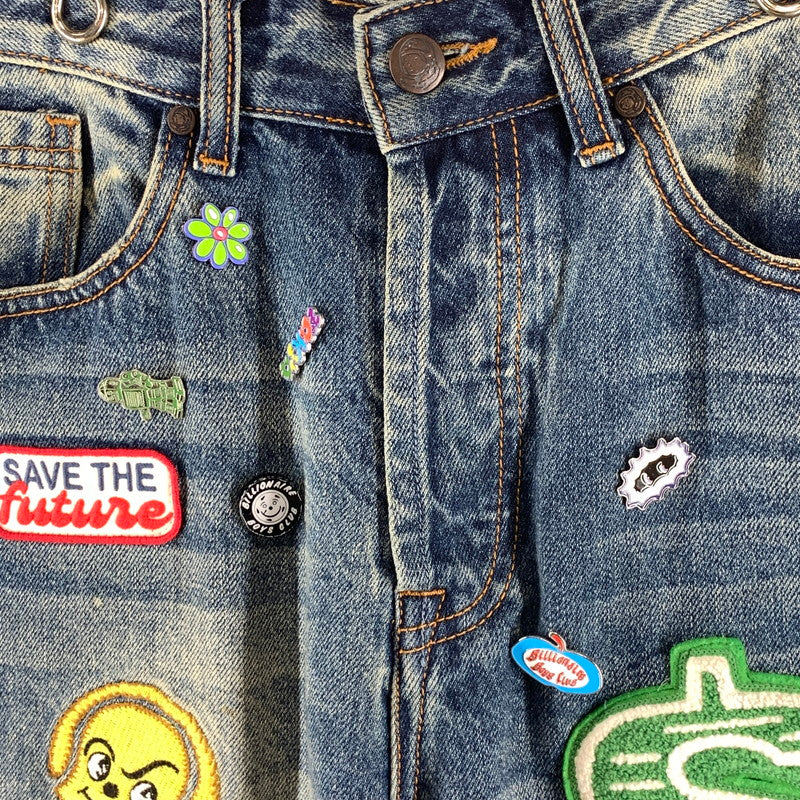 【中古品】【メンズ】 BILLIONAIRE BOYS CLUB ビリオネアボーイズクラブ ECHO JEANS ジーンズ デニムパンツ ボトムス 153-261018-gm-54-fuzh サイズ：30 カラー：インディゴ 万代Net店