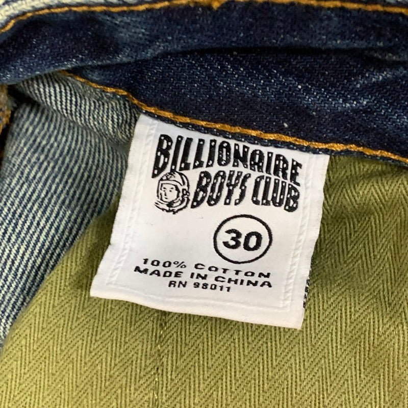 【中古品】【メンズ】 BILLIONAIRE BOYS CLUB ビリオネアボーイズクラブ ECHO JEANS ジーンズ デニムパンツ ボトムス 153-261018-gm-54-fuzh サイズ：30 カラー：インディゴ 万代Net店