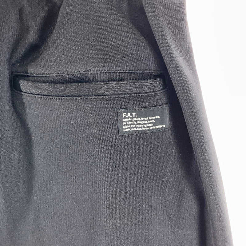 【中古品】【メンズ】 F.A.T WINDUP トラックパンツ ボトムス 古着 153-261018-gm-55-fuzh サイズ：FAT(XL) カラー：ブラック 万代Net店
