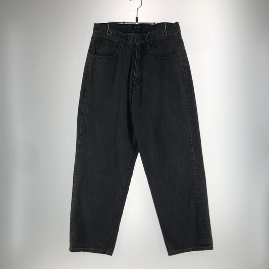 【中古品】【メンズ】 HUF ハフ デニム パンツ ジーンズ ボトムス 古着 153-261021-mh-08-fuzh サイズ：28 カラー：ブラック 万代Net店