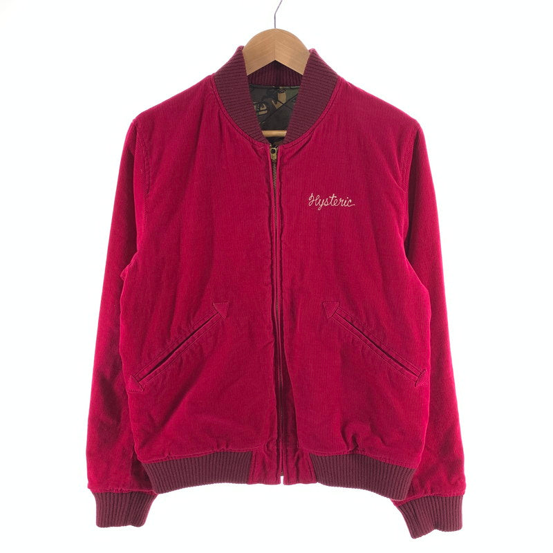 【中古品】【メンズ】 HYSTERIC GLAMOUR ヒステリックグラマー 0243AB09 ベトジャン その他アウター ブルゾン 140-261018-gm-36-fuzh サイズ：M カラー：ピンク 万代Net店