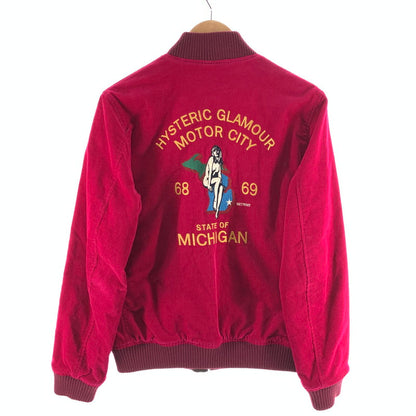 【中古品】【メンズ】 HYSTERIC GLAMOUR ヒステリックグラマー 0243AB09 ベトジャン その他アウター ブルゾン 140-261018-gm-36-fuzh サイズ：M カラー：ピンク 万代Net店