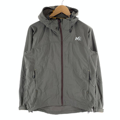 【中古品】【メンズ】 MILLET ミレー RIDE WIND JACKET ウインドジャケット アウター 古着 ナイロンジャケット 144-261018-gm-35-fuzh サイズ：M カラー：カーキ 万代Net店
