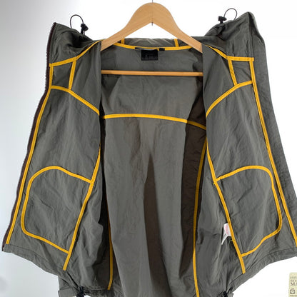 【中古品】【メンズ】 MILLET ミレー RIDE WIND JACKET ウインドジャケット アウター 古着 ナイロンジャケット 144-261018-gm-35-fuzh サイズ：M カラー：カーキ 万代Net店