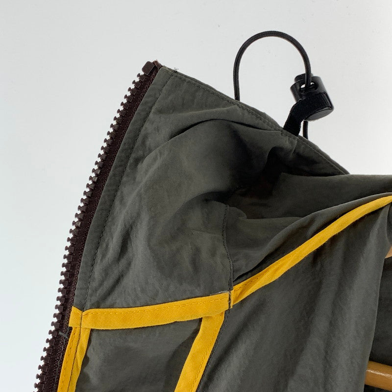 【中古品】【メンズ】 MILLET ミレー RIDE WIND JACKET ウインドジャケット アウター 古着 ナイロンジャケット 144-261018-gm-35-fuzh サイズ：M カラー：カーキ 万代Net店