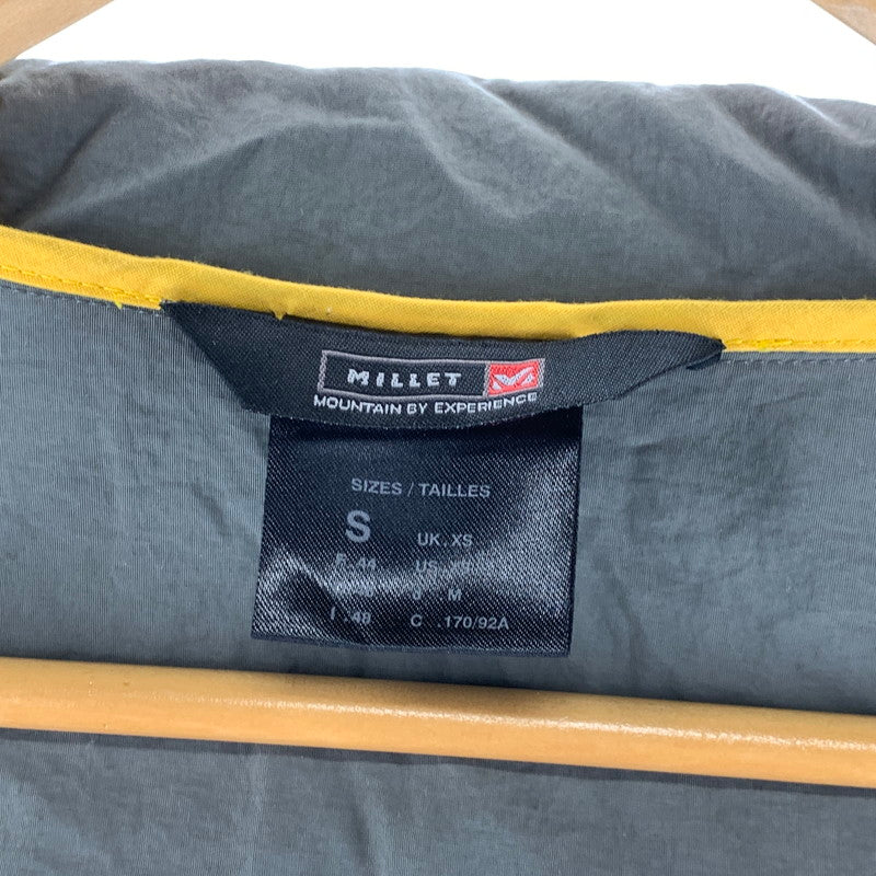 【中古品】【メンズ】 MILLET ミレー RIDE WIND JACKET ウインドジャケット アウター 古着 ナイロンジャケット 144-261018-gm-35-fuzh サイズ：M カラー：カーキ 万代Net店