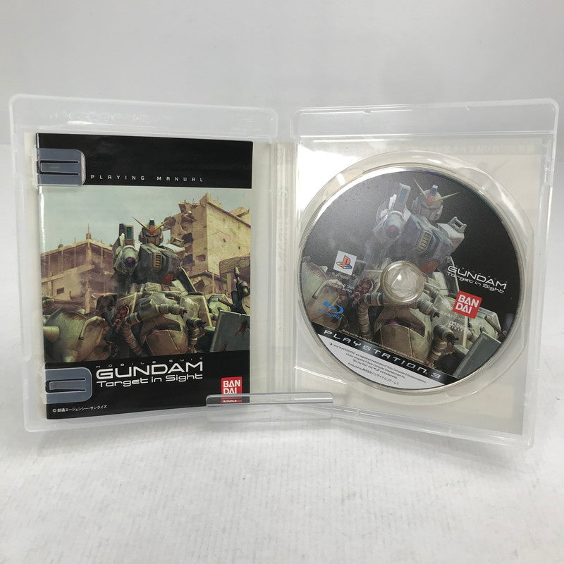 【中古美品】 PlayStation3 PS3 プレイステーション3 プレステ3 ソフト 機動戦士ガンダム ターゲット・イン・サイト [CERO区分_A / 全年齢対象商品] 023-261019-mh-08-fuzh 万代Net店