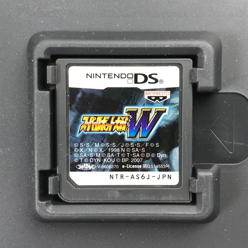 【中古美品】 Nintendo DS ニンテンドー ディーエス ソフト スーパーロボット大戦W [CERO区分_A / 全年齢対象商品] 023-261019-mh-33-fuzh 万代Net店