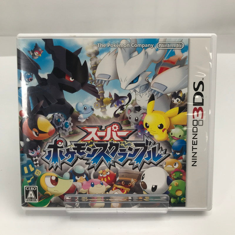 【中古美品】 Nintendo 3DS ニンテンドー 3ディーエス ソフト スーパーポケモンスクランブル [CERO区分_A / 全年齢対象商品] 030-261019-mh-43-fuzh 万代Net店