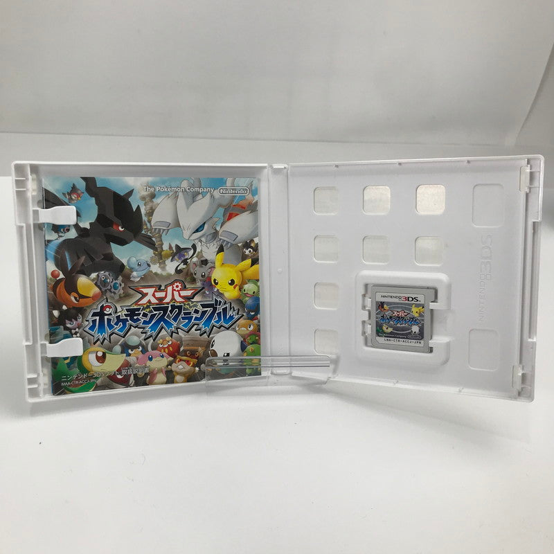 【中古美品】 Nintendo 3DS ニンテンドー 3ディーエス ソフト スーパーポケモンスクランブル [CERO区分_A / 全年齢対象商品] 030-261019-mh-43-fuzh 万代Net店