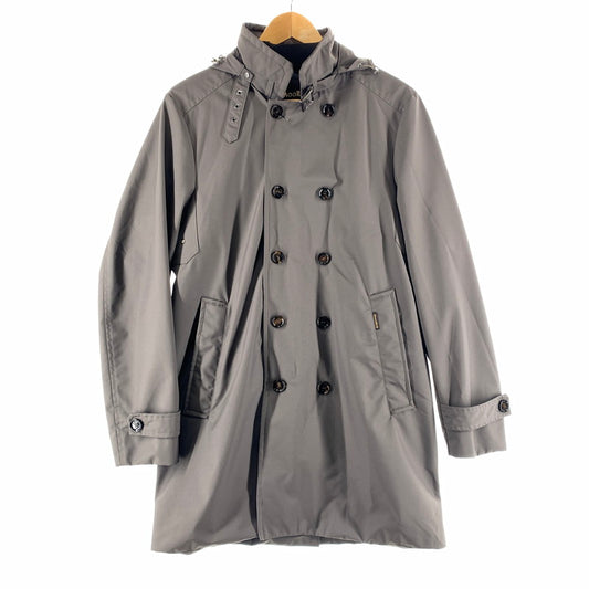 【中古品】【メンズ】 MOORER ムーレー NYLON JACKET ナイロンジャケット 上着 アウター BROWN.フード ※袖汚れあり 141-261022-io-03-fuzh カラー：ブラウン 万代Net店