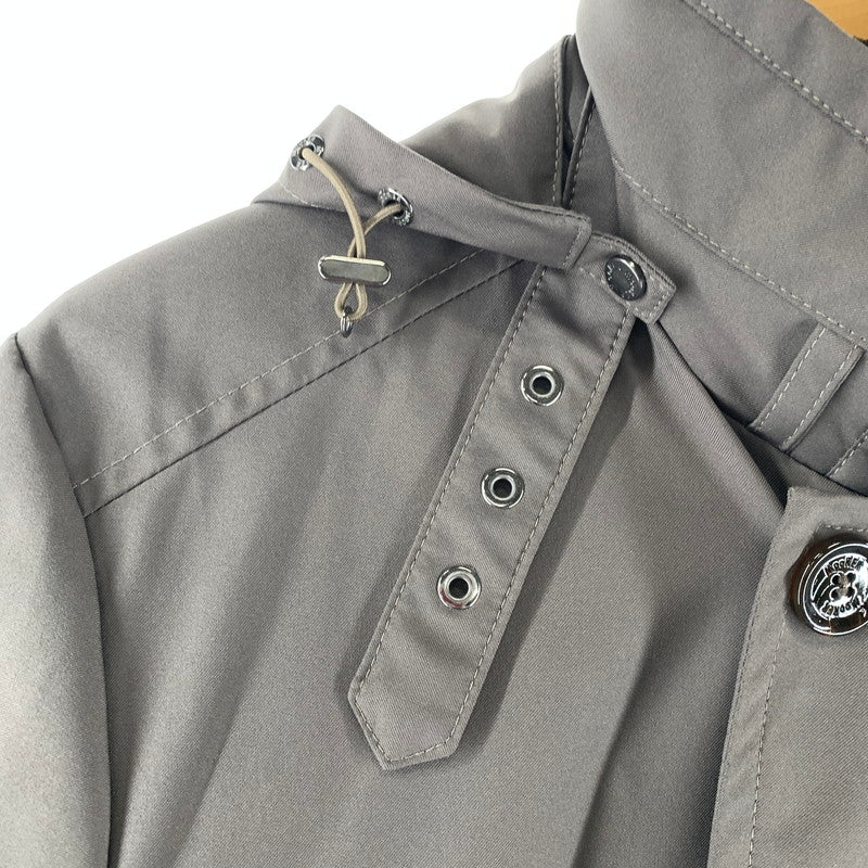 【中古品】【メンズ】 MOORER ムーレー NYLON JACKET ナイロンジャケット 上着 アウター BROWN.フード ※袖汚れあり 141-261022-io-03-fuzh カラー：ブラウン 万代Net店
