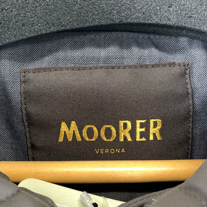 【中古品】【メンズ】 MOORER ムーレー NYLON JACKET ナイロンジャケット 上着 アウター BROWN.フード ※袖汚れあり 141-261022-io-03-fuzh カラー：ブラウン 万代Net店