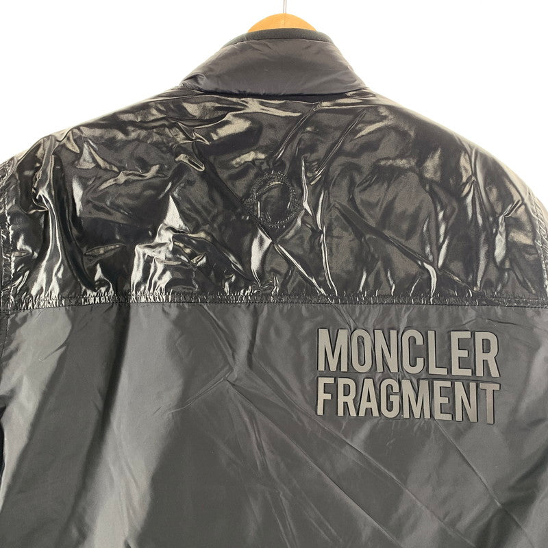 【中古品】【メンズ】 MONCLER モンクレール D209U4030750 FRAGMENT POULSEN GIUBOTTO DOWN JACKET ダウンジャケット BLACK ※シミ・汚れあり 141-261022-io-04-fuzh カラー：ブラック 万代Net店