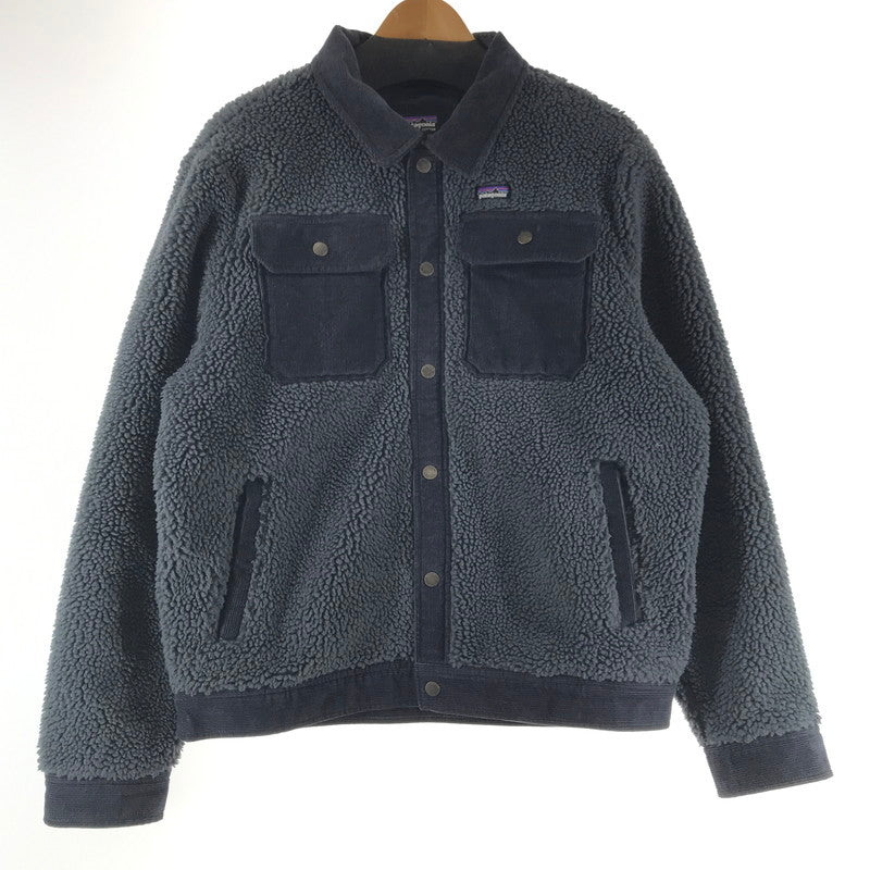 【中古品】【メンズ】 PATAGONIA パタゴニア STY23215FA24 RETRO X TRUCKER JACKET レトロX・トラッカージャケット カラーCHARCOAL/SIZE:M 144-261021-ky-08-fuzh 万代Net店
