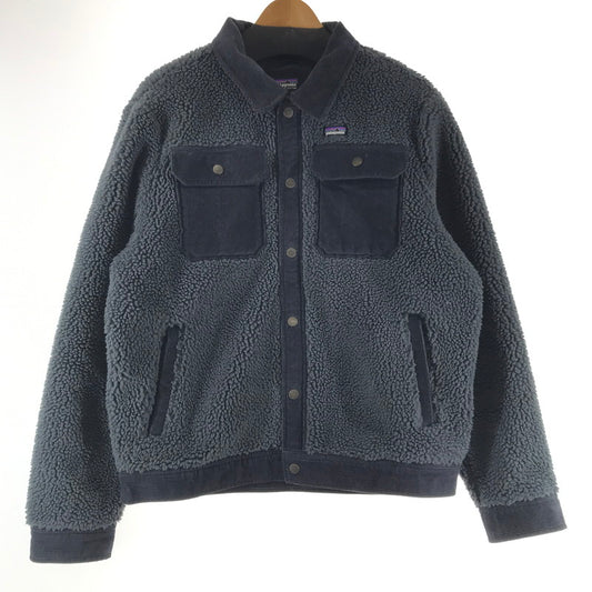 【中古品】【メンズ】 PATAGONIA パタゴニア STY23215FA24 RETRO X TRUCKER JACKET レトロX・トラッカージャケット カラーCHARCOAL/SIZE:M 144-261021-ky-08-fuzh 万代Net店