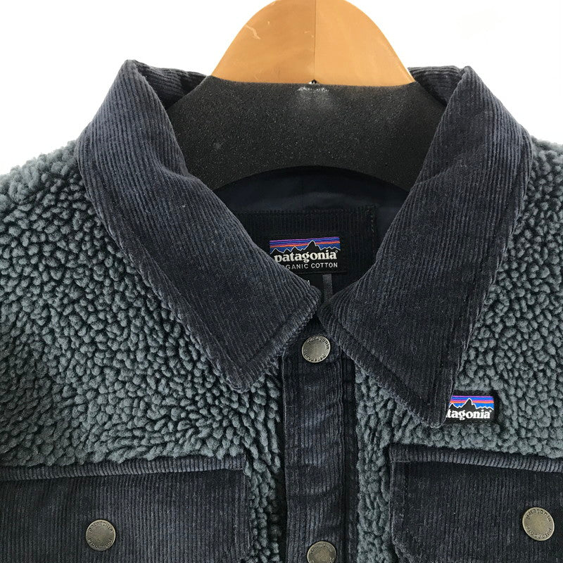 【中古品】【メンズ】 PATAGONIA パタゴニア STY23215FA24 RETRO X TRUCKER JACKET レトロX・トラッカージャケット カラーCHARCOAL/SIZE:M 144-261021-ky-08-fuzh 万代Net店