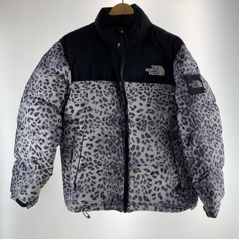 【中古品】【メンズ】 THE NORTH FACE ザ・ノースフェイス NOVELTY NUPTSE DOWN JACKET ダウンジャケット 韓国限定 ※汚れあり 144-261022-io-05-fuzh カラー：レオパード柄 万代Net店
