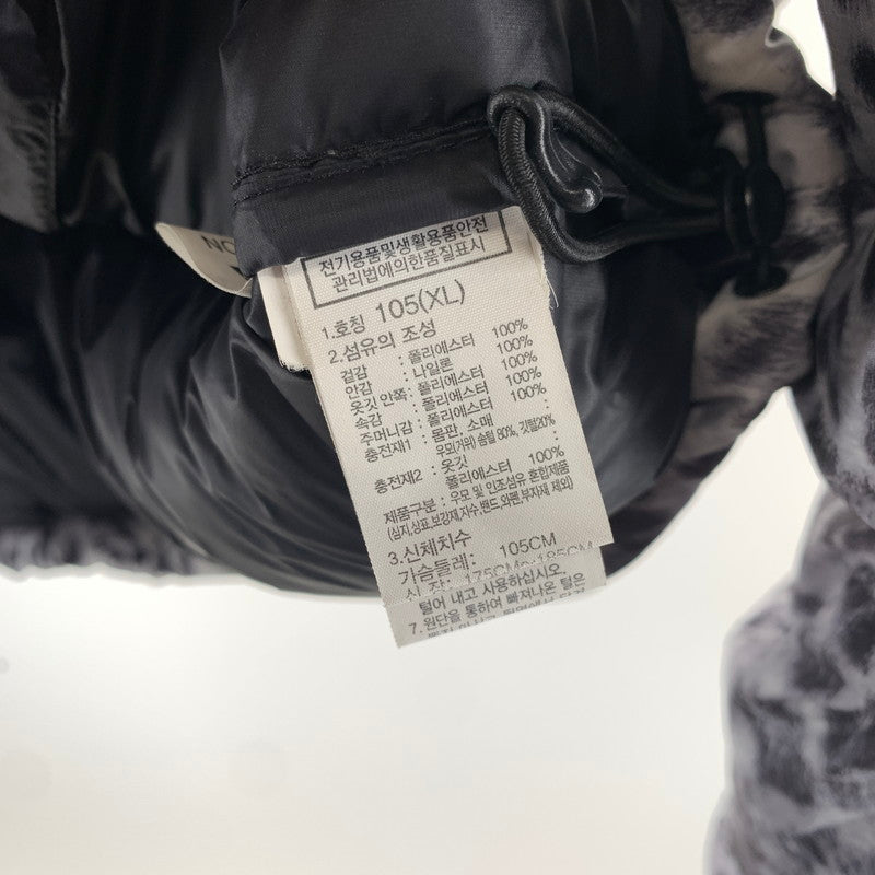 【中古品】【メンズ】 THE NORTH FACE ザ・ノースフェイス NOVELTY NUPTSE DOWN JACKET ダウンジャケット 韓国限定 ※汚れあり 144-261022-io-05-fuzh カラー：レオパード柄 万代Net店