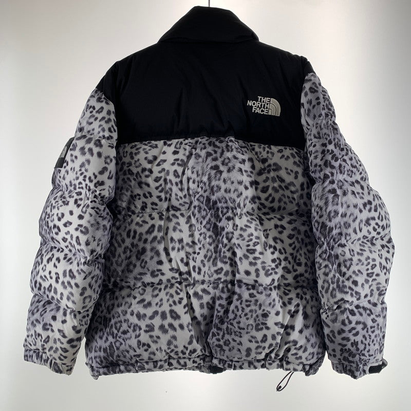 【中古品】【メンズ】 THE NORTH FACE ザ・ノースフェイス NOVELTY NUPTSE DOWN JACKET ダウンジャケット 韓国限定 ※汚れあり 144-261022-io-05-fuzh カラー：レオパード柄 万代Net店