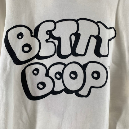 【中古品】【メンズ】 GOD SELECTION XXX ゴッドセレクション BETTY BOOP SWEATSHIRT ベティブープ スウェットシャツ トレーナー WHITE 142-261022-io-07-fuzh カラー：ホワイト 万代Net店